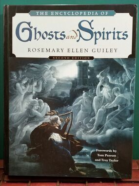 The Encyclopedia of Ghost & Spirits 2nd Ed Rosemary Ellen Guiley HC Illustrated